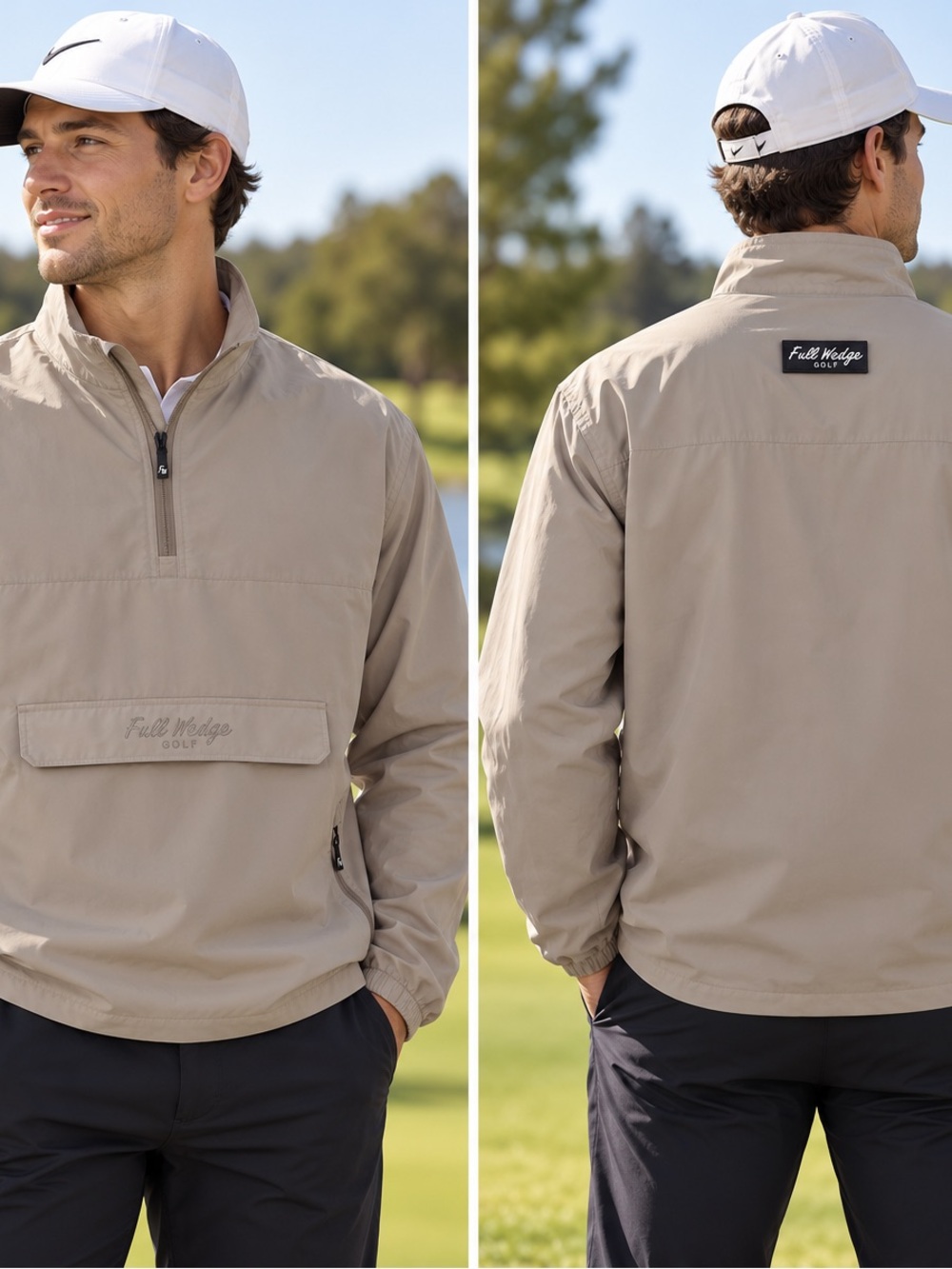 Full Wedge Golf Men's Essential Windbreaker